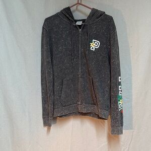 Victoria's Secret Gray Hoodie with Graphic Accents